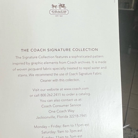 Coach HandBag new color brown - Picture 9 of 9